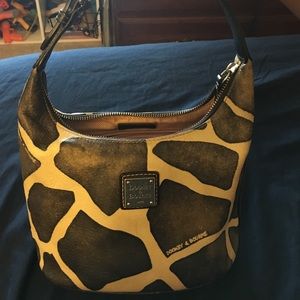 Dooney and Bourke cow print handbag