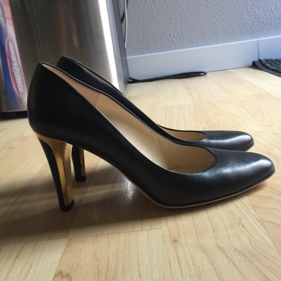Authentic Jimmy Choo round toe pumps Size 37 - Picture 3 of 4