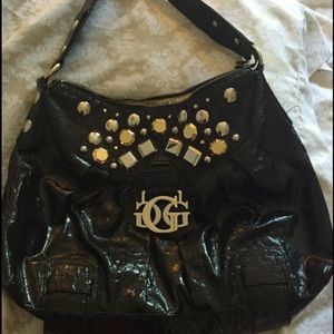 Large leather Guess bag