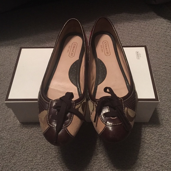 Coach Flats