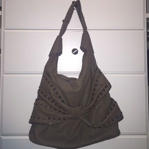B.P. Studded Slouchy Hobo Bag