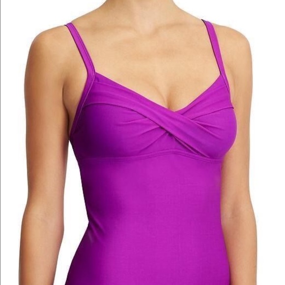 WOMEN'S ATHLETA SOLID BRA CUP TANKINI