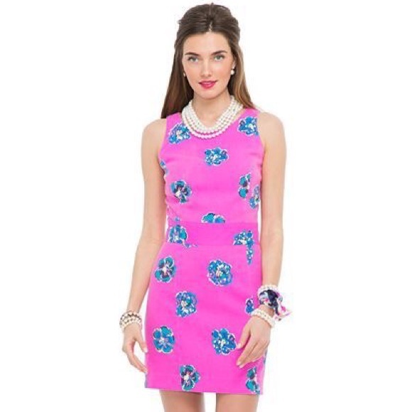 Lilly Pulitzer Kirkland Dress - Mambo Pink, Size 4