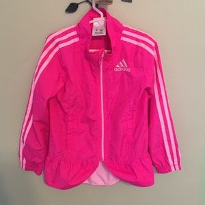 Adidas Ruffle Bottom Wind Breaker