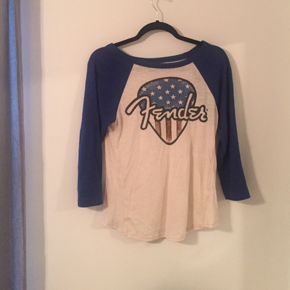 Lucky Brand Fender Baseball Tee