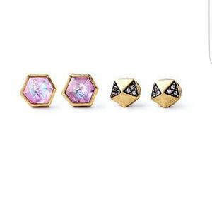 Geovista Stud Duo Earrings