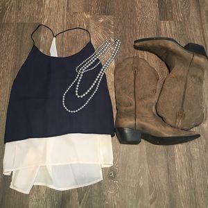 REVERSIBLE RACERBACK TANK