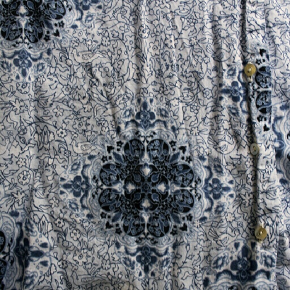 H&M Blue Patterned Blouse - Picture 2 of 2