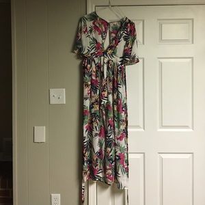 Short Long Maxi Dress