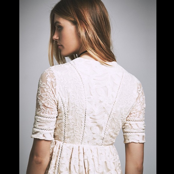 FREE PEOPLE lace dress - Picture 4 of 4