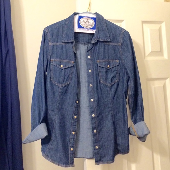 Chambray top from H&M