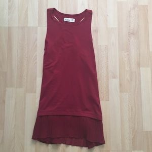 Hollister Tank with Ruffle Detailing at the Bottom