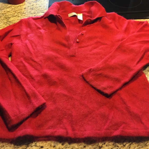 Liz Claiborne angora sweater - Picture 3 of 3