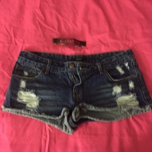 Jean shorts!