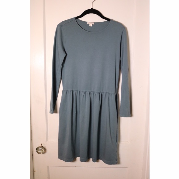 Blue gray dress sz S