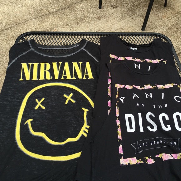 Three shirts