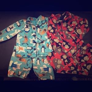 🔴🔴SOLD🔴🔴Carter's PJ Bundle (2 Pair) 2T/3T