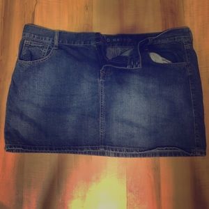 Old Navy Jean Mini Skirt
