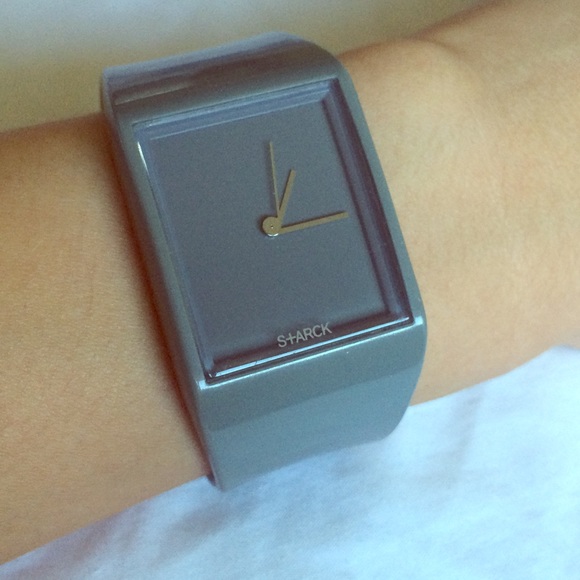 S+ark minimalist grey rubber watch - Picture 1 of 4