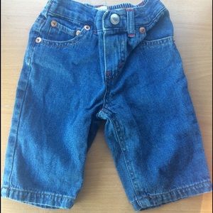 3/6 month blue jeans Levi