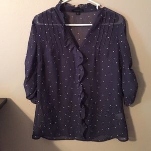 Banana Republic Sheer Blouse