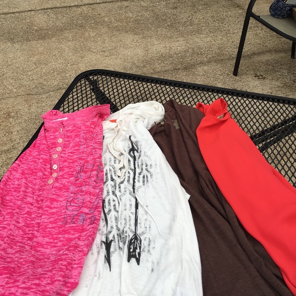 4 shirts