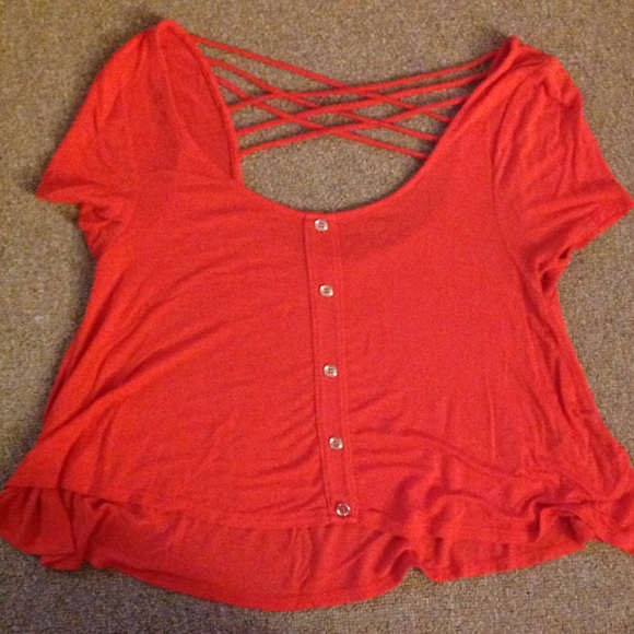 Cross back Croptop
