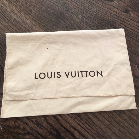 Louis Vuitton clutch or small purse dust bag