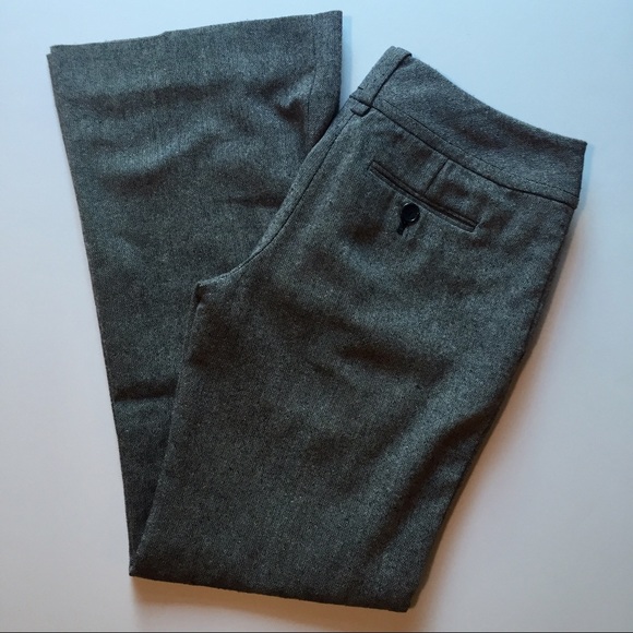 The Limited Cassidy Fit Gray Tweed Pants