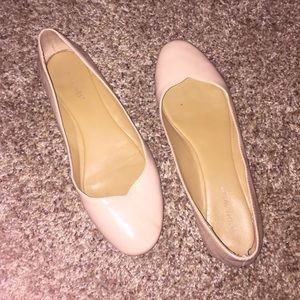 SIZE 8 NUDE NINE WEST FLATS