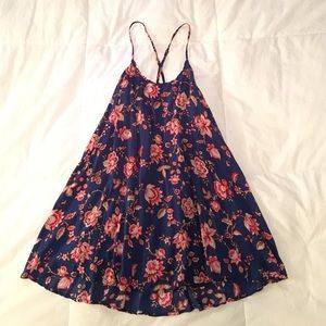 Blue Floral Sundress