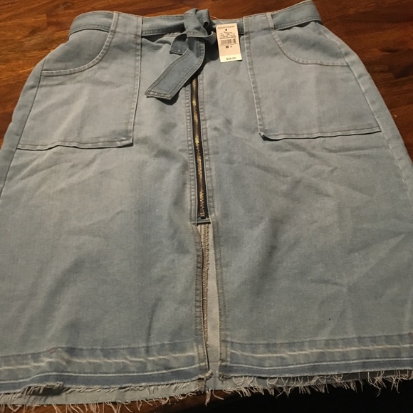 Denim skirt