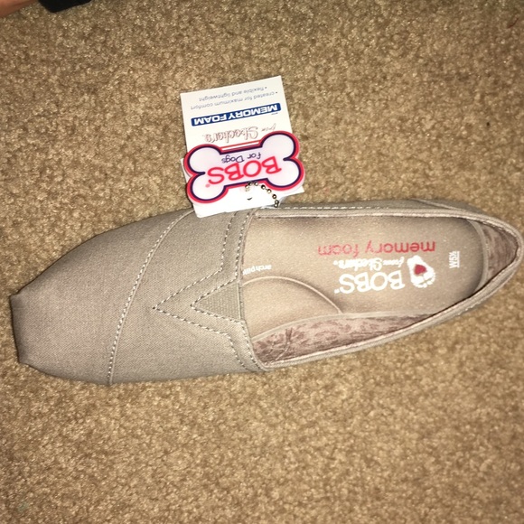 Khaki BOBS with memory foam souls. - Picture 2 of 4