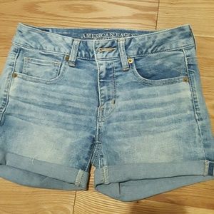 American Eagle midi shorts