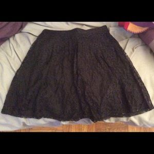 Lace mini skirt express studio collection