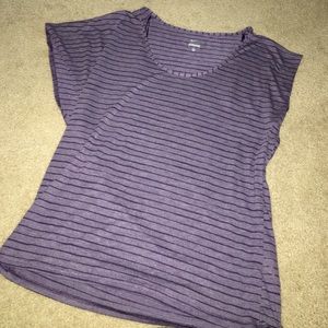 Nike Purple Stripped T shirt Lounge Super Comfy