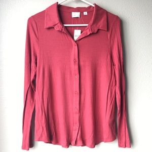 NWT Anthropologie soft button down shirt NWT Anthropologie soft button down shirt