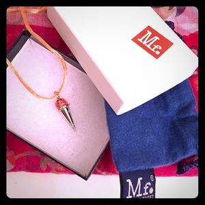 Mignon Faget "Strawberry" Sno Ball Pendant