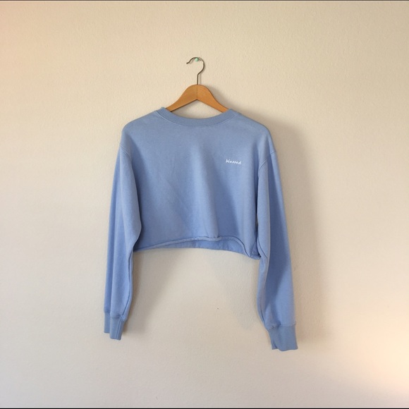 cute blue sweatshirt