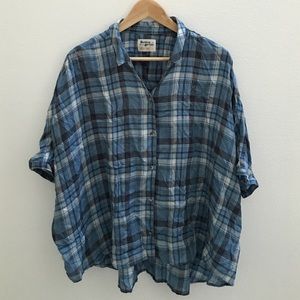 Lightweight cape like blouse from Anthropologie