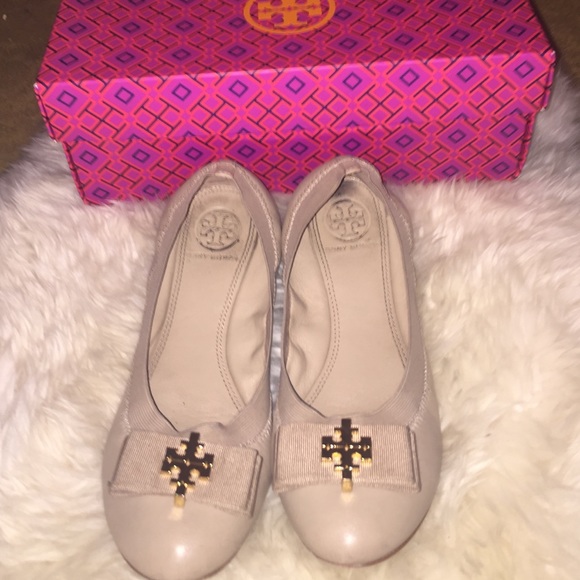 Tory burch eclair flats