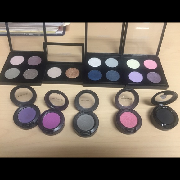 Lots of MAC eyeshadow