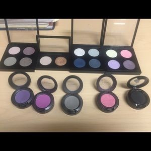 Lots of MAC eyeshadow