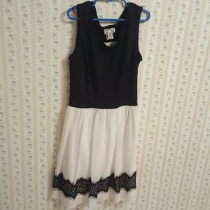 Black and White dress