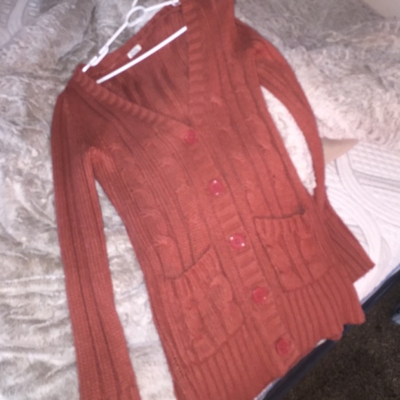 Long sweater cardigan