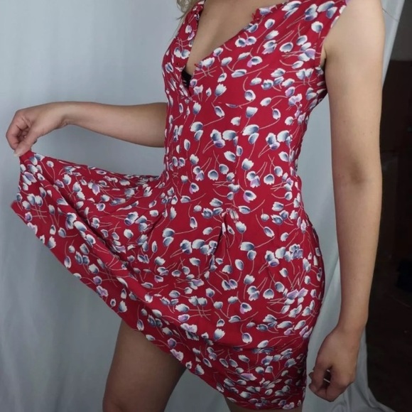 Vintage floral day dress