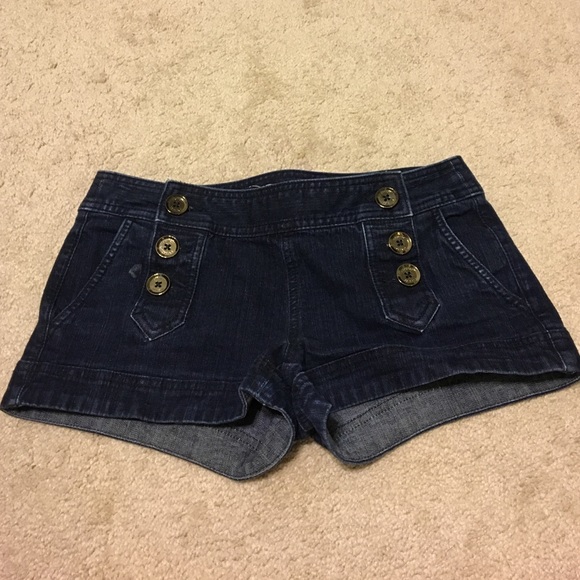 Express jean shorts