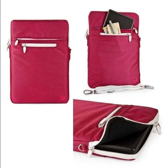 Hot Pink 11.6" Laptop Bag - Picture 1 of 1