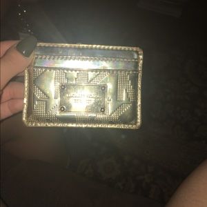 Michael Kors gold wallet