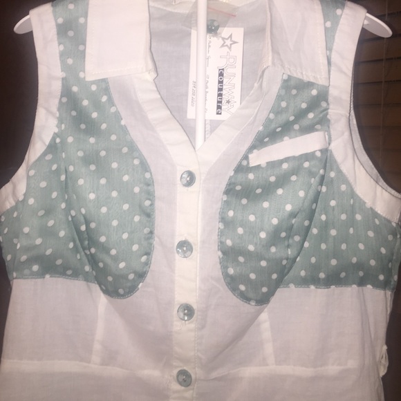 NWT Runway Couture Top